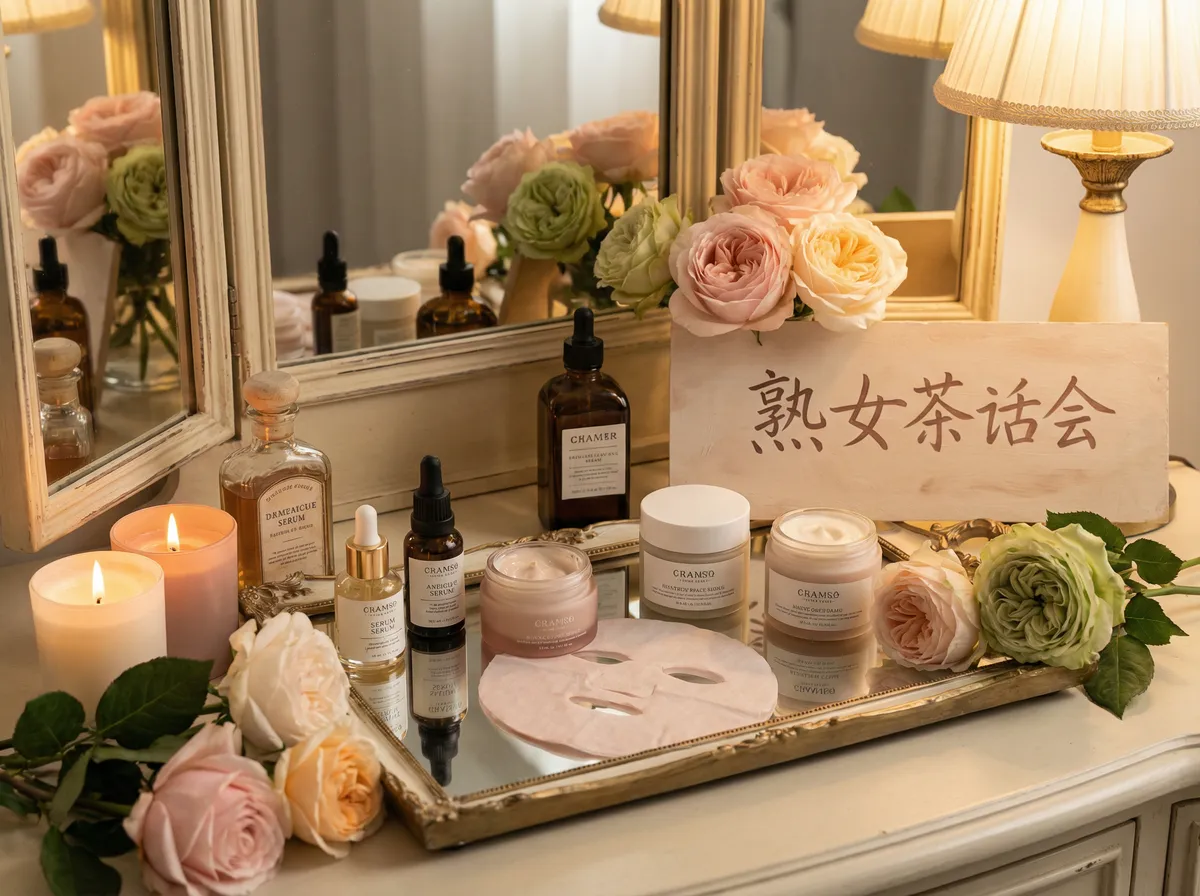 小马拉大车 社区推荐的护肤品梳妆台